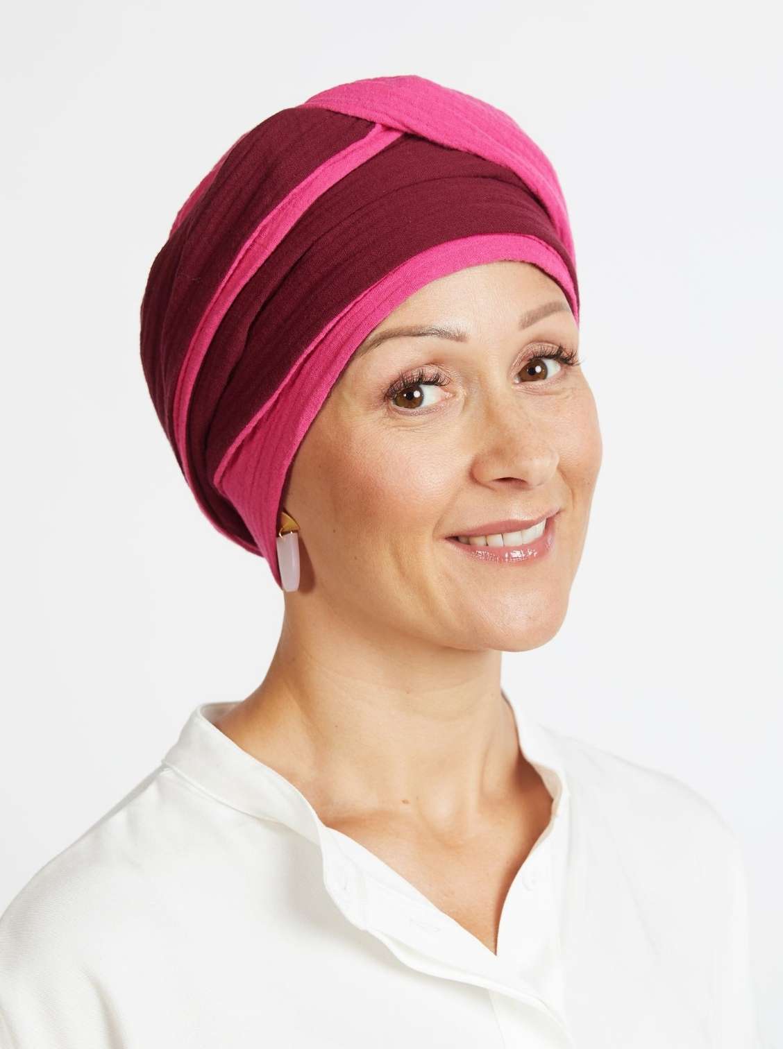 chemo sjaal bordeaux