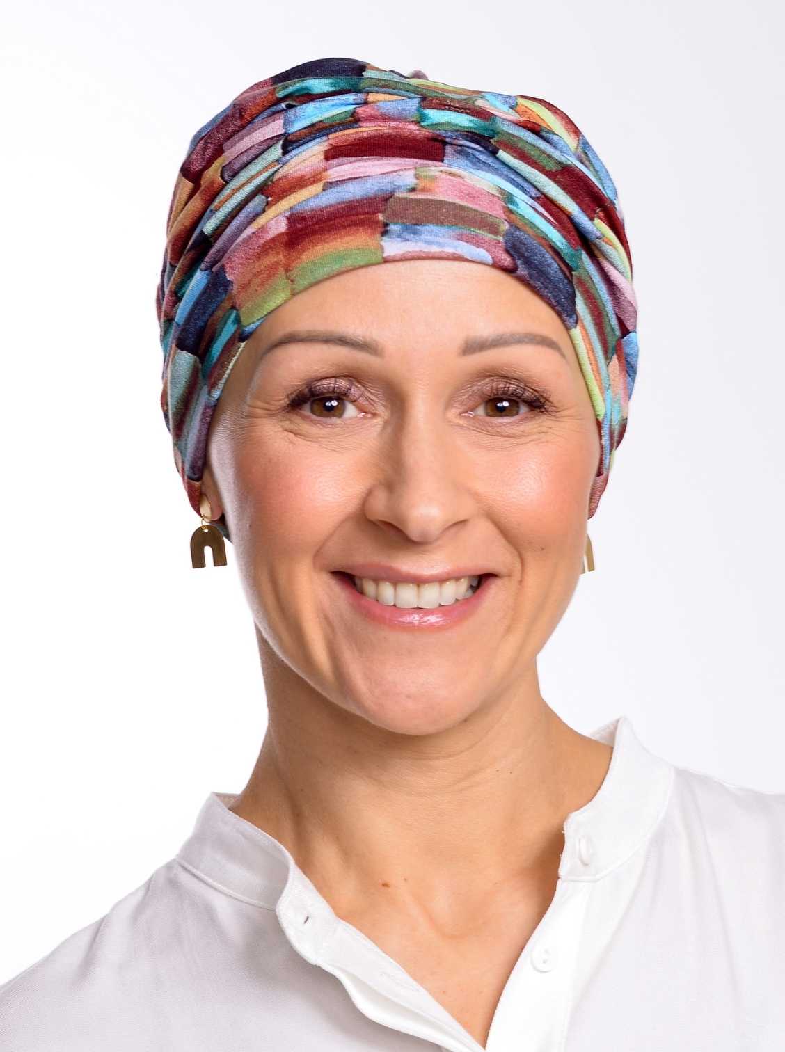 Chemo hat Marlene - Savannah