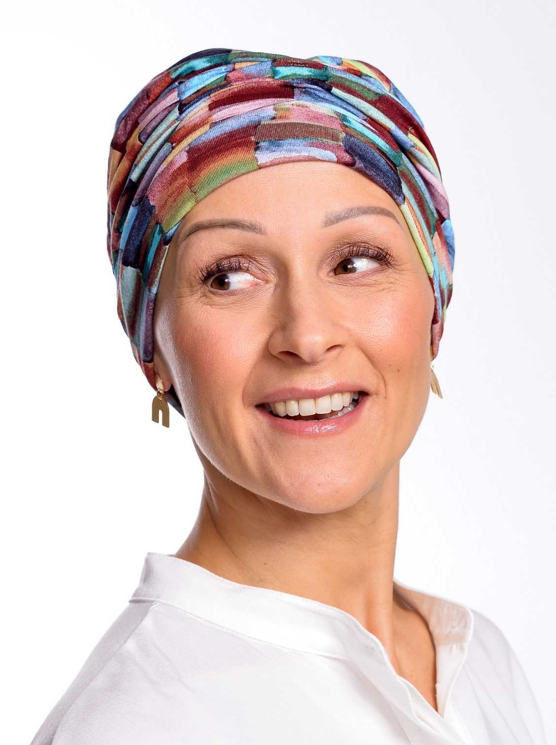 Chemo hat Marlene - Savannah