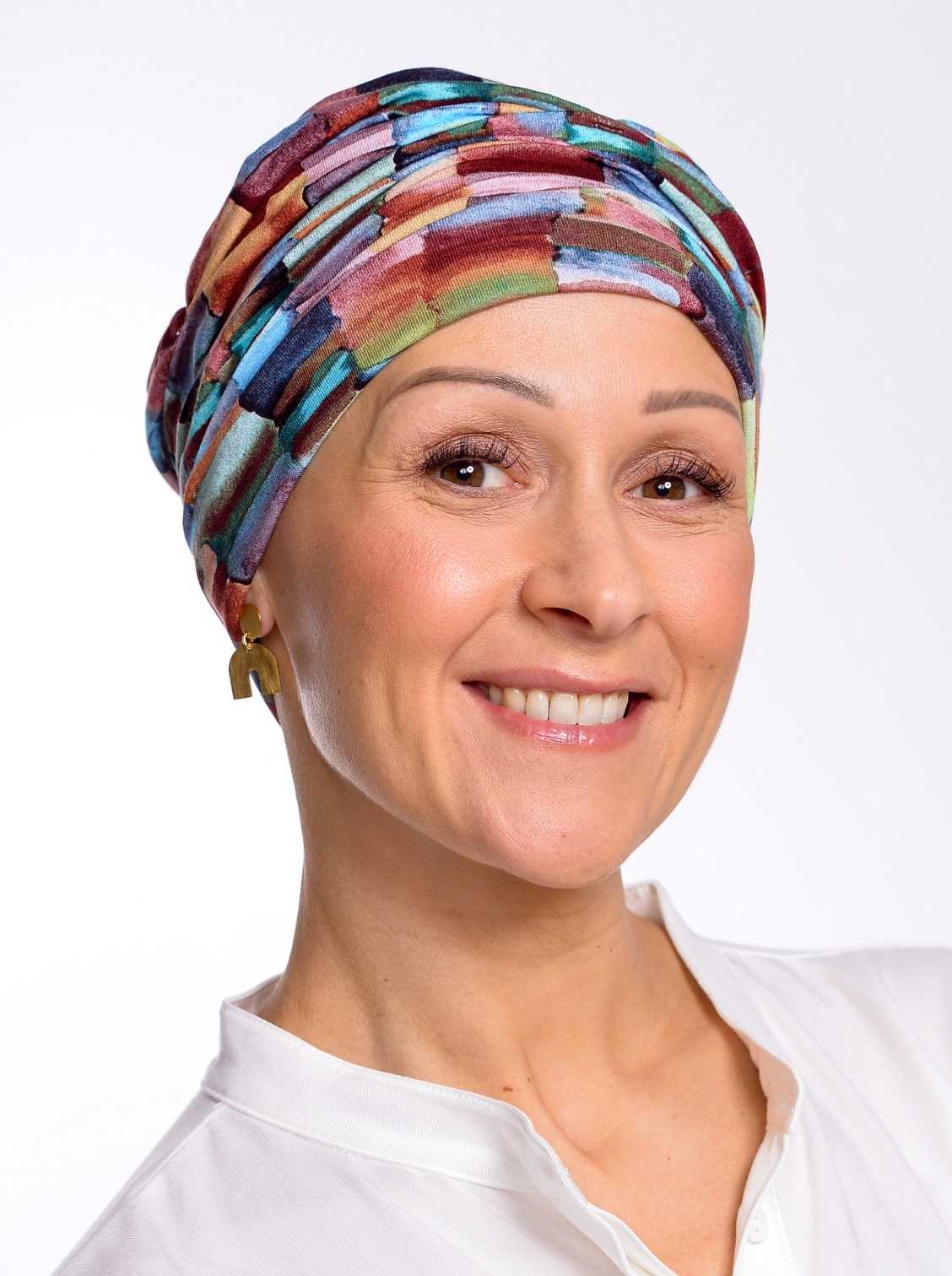Chemo hat Marlene - Savannah