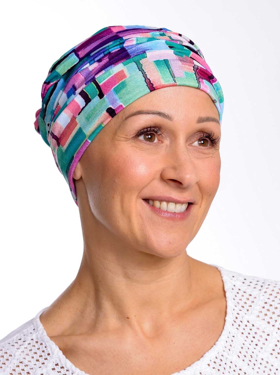 Chemo hat Marlene - Sorbet