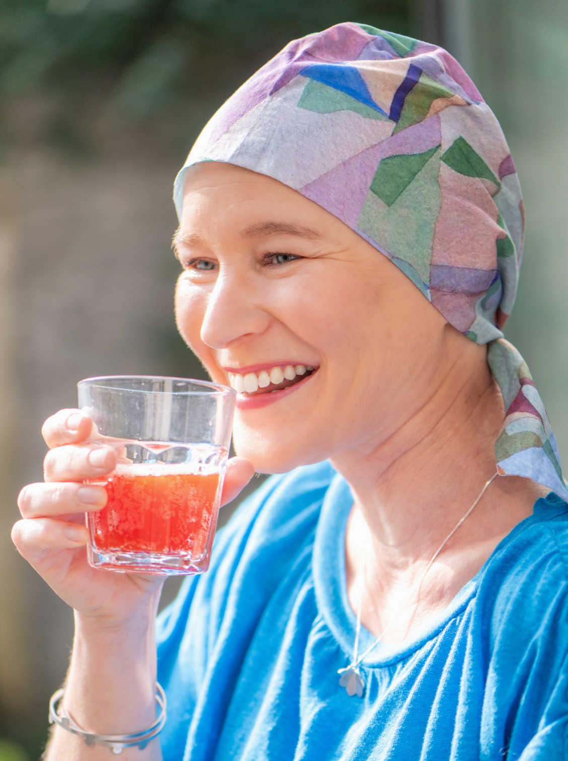 zomer chemo sjaaltje in katoen