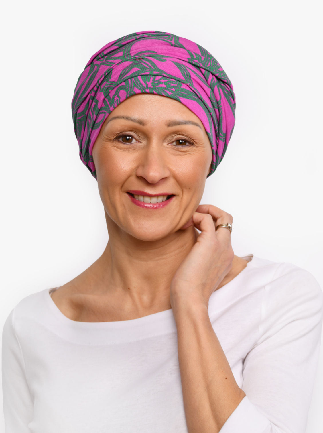 Chemo sjaal Liz - Flores