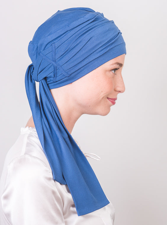 Chemo sjaal Liz - Night Blue