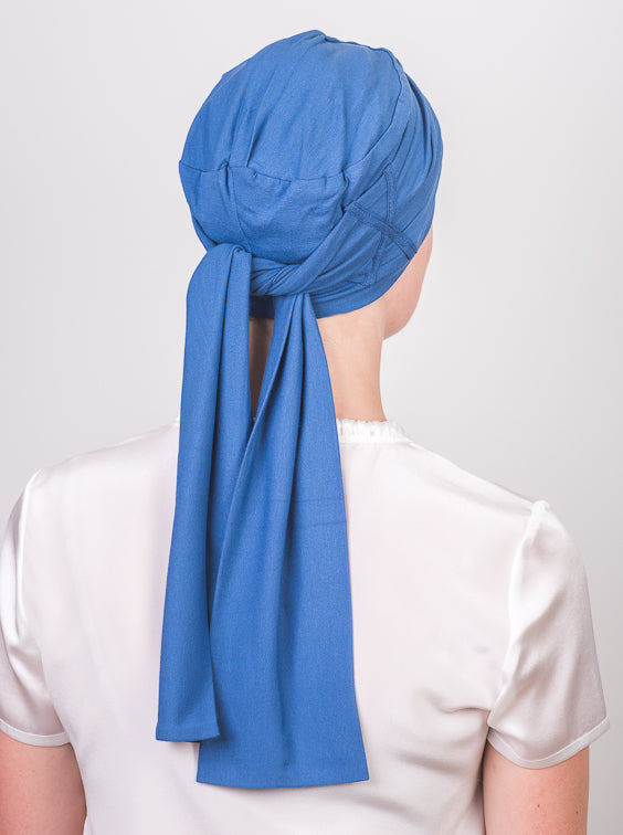 Chemo sjaal Liz - Night Blue