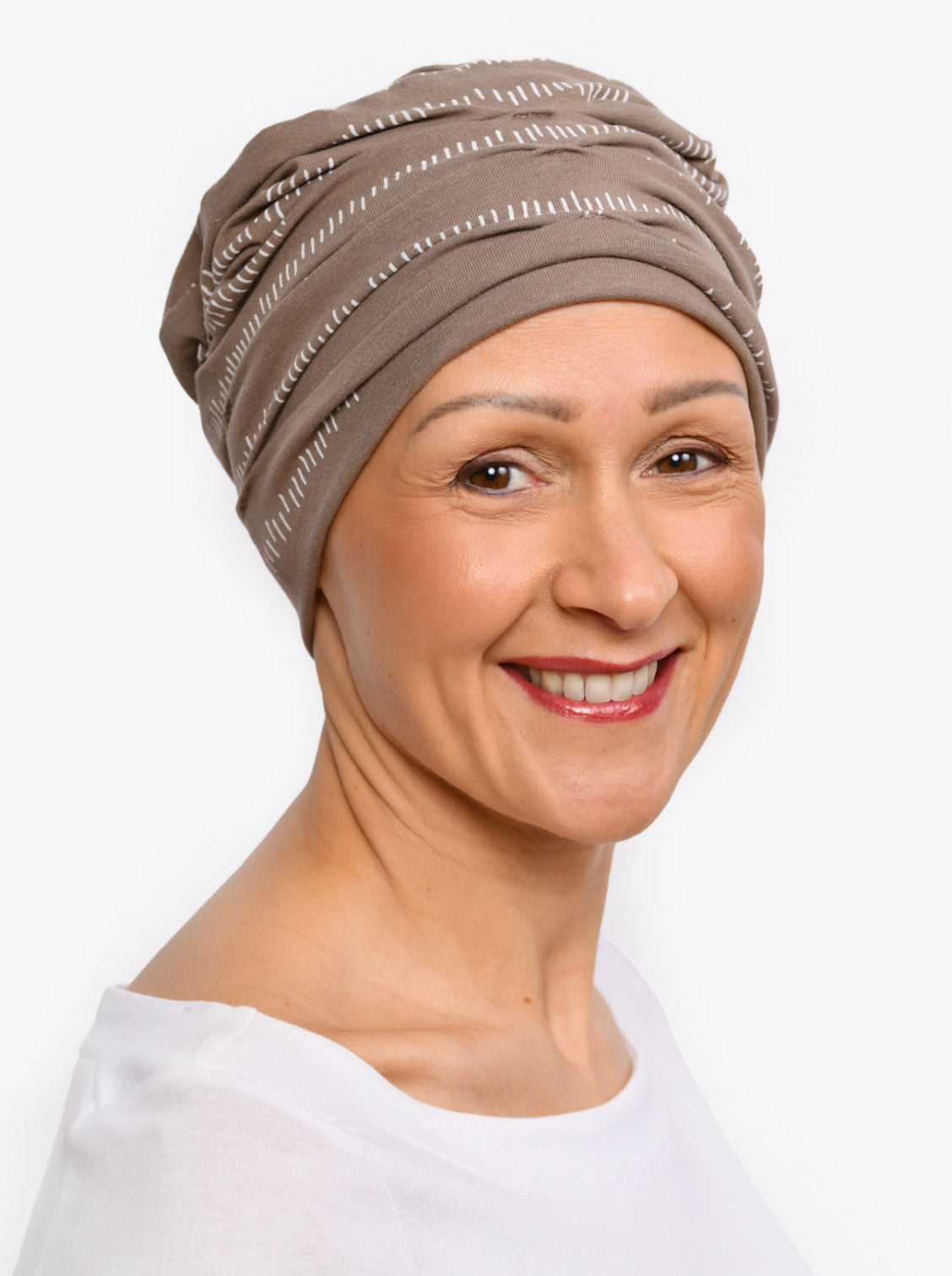 Chemo mutsje Marlene - Iced latte