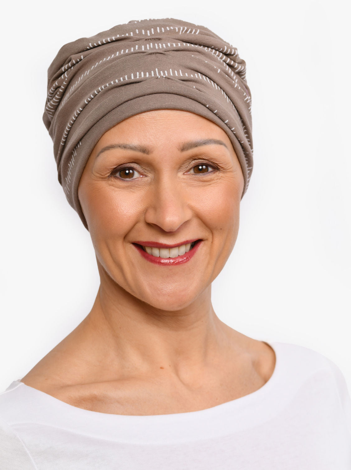 Chemo mutsje Marlene - Iced latte