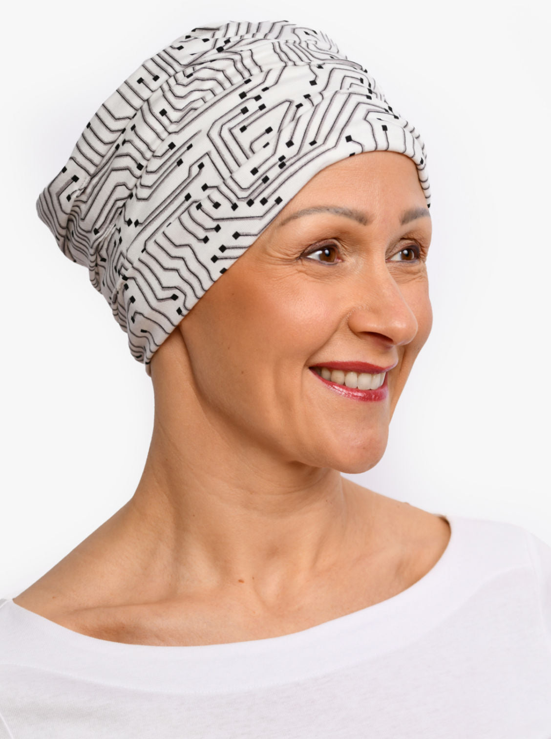 Chemo mutsje Marlene - Stracciatella