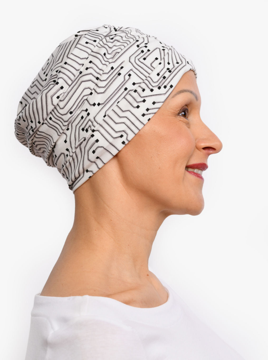 Chemo mutsje Marlene - Stracciatella