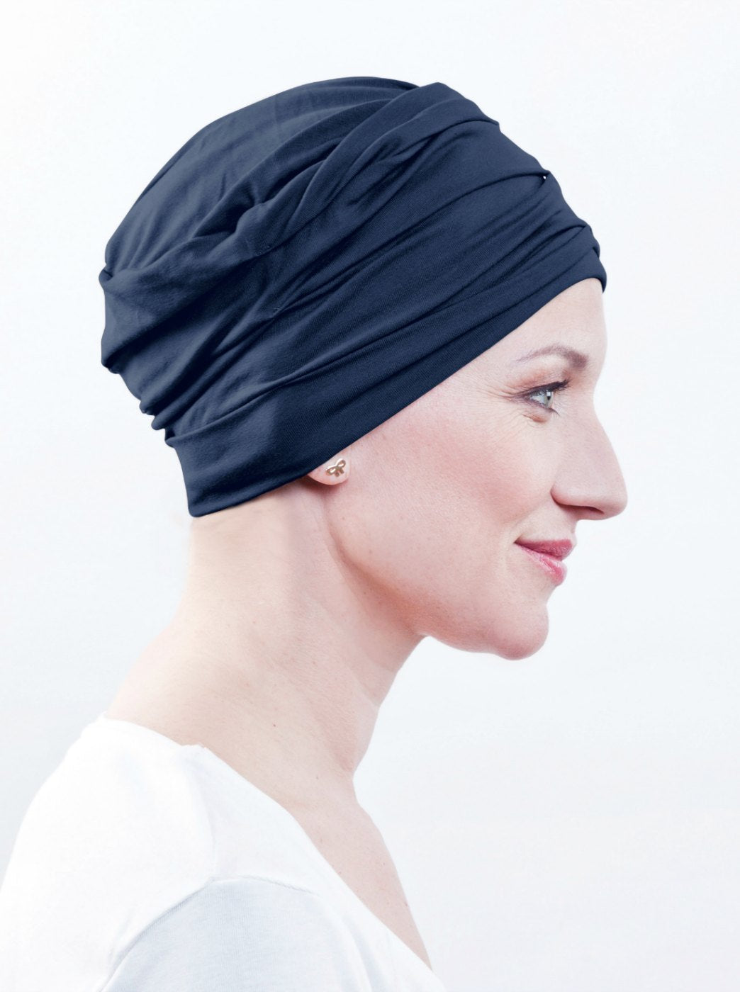 Chemo mutsje Marlene - Marine