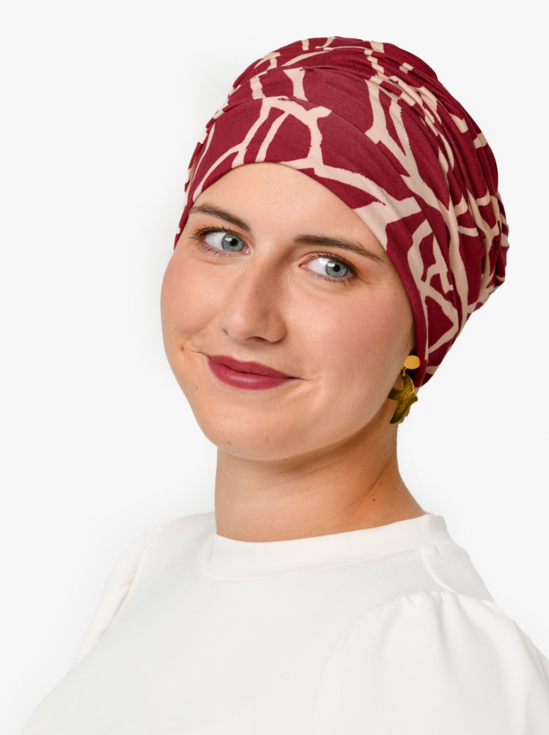 Chemo mutsje Marlene - Merlot