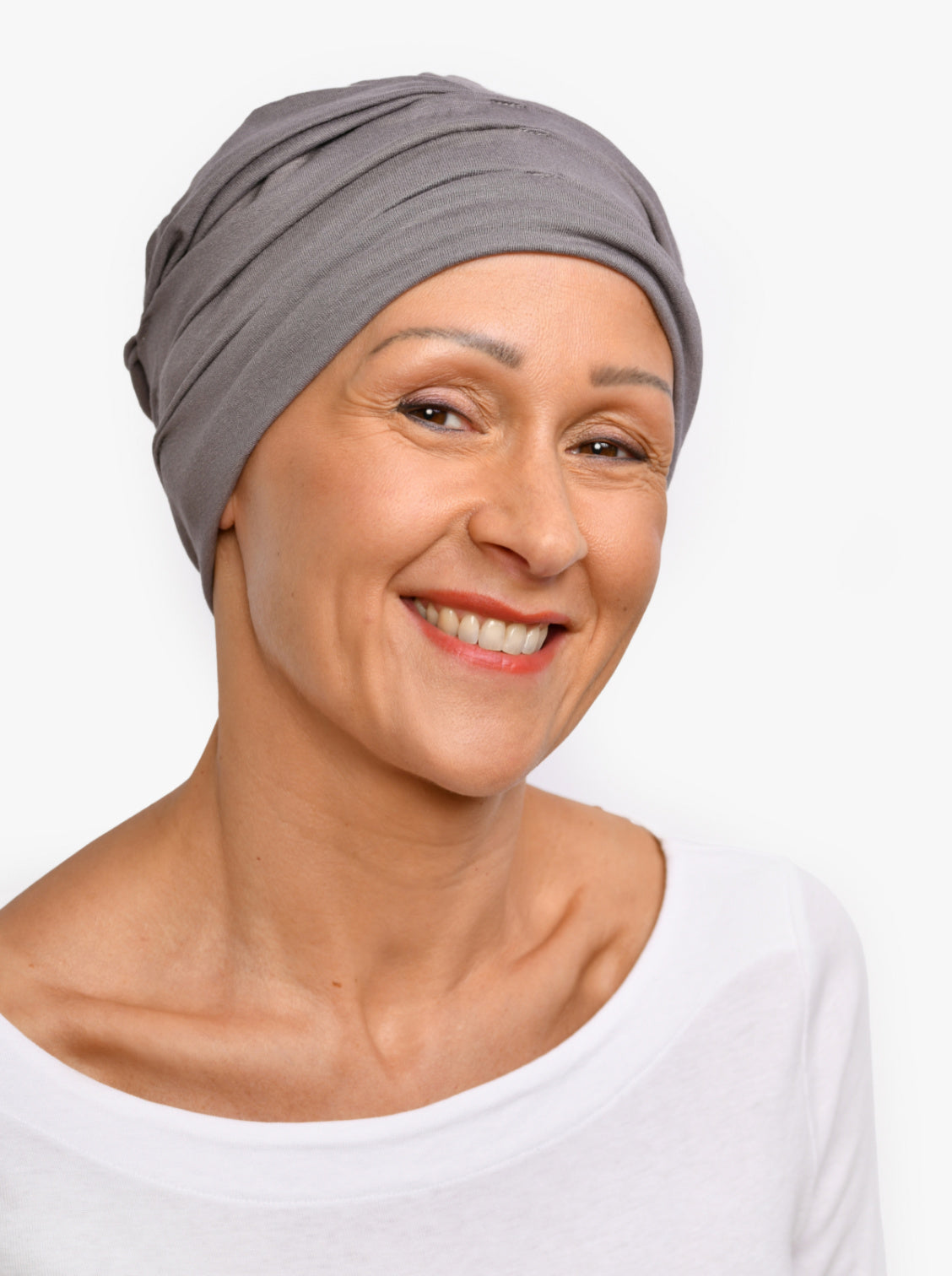 Chemo mutsje Marlene - Taupe
