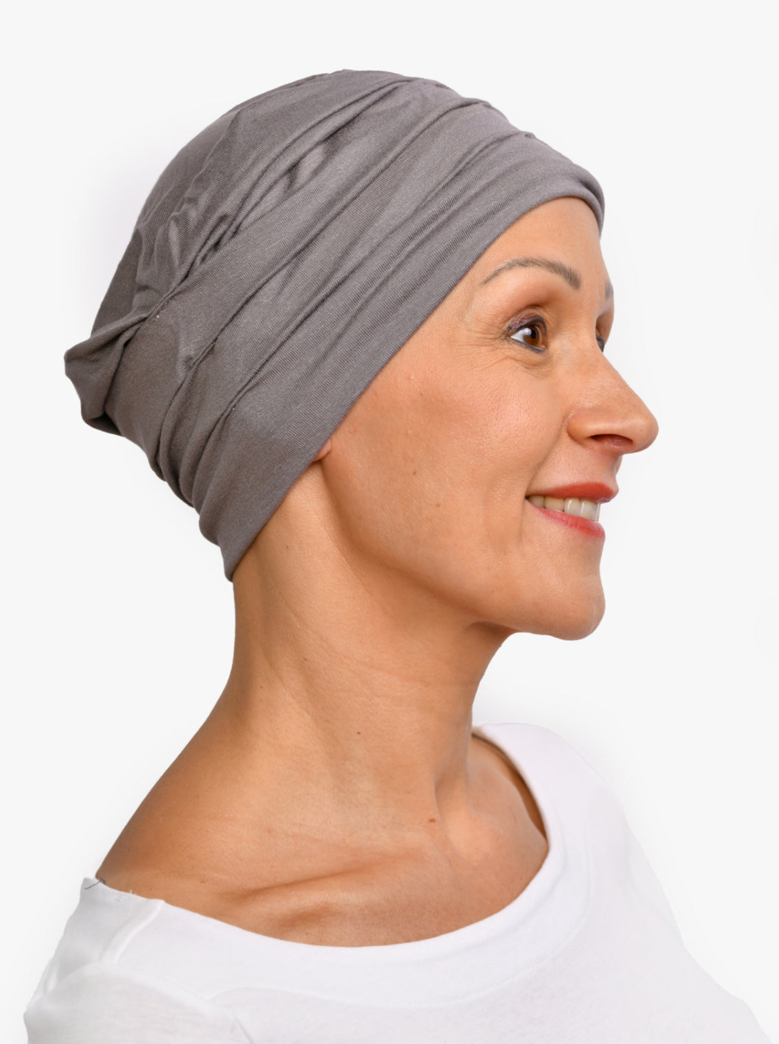 Chemo mutsje Marlene - Taupe