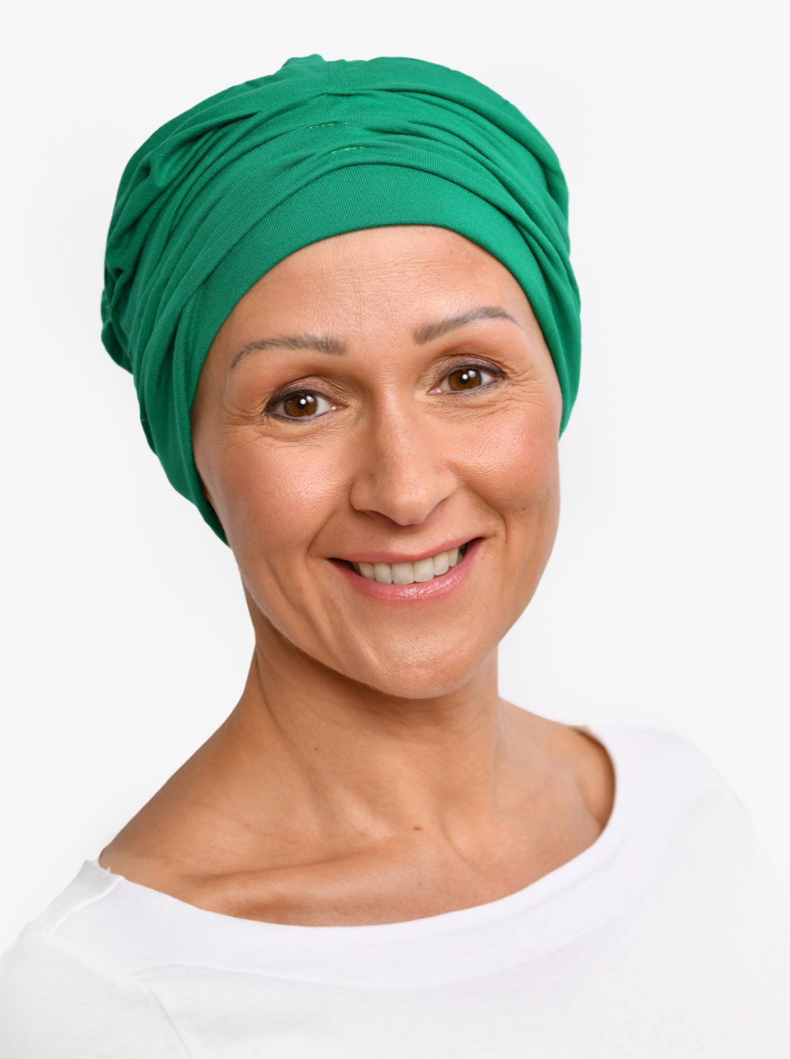 Chemo mutsje Marlene - Happy Green