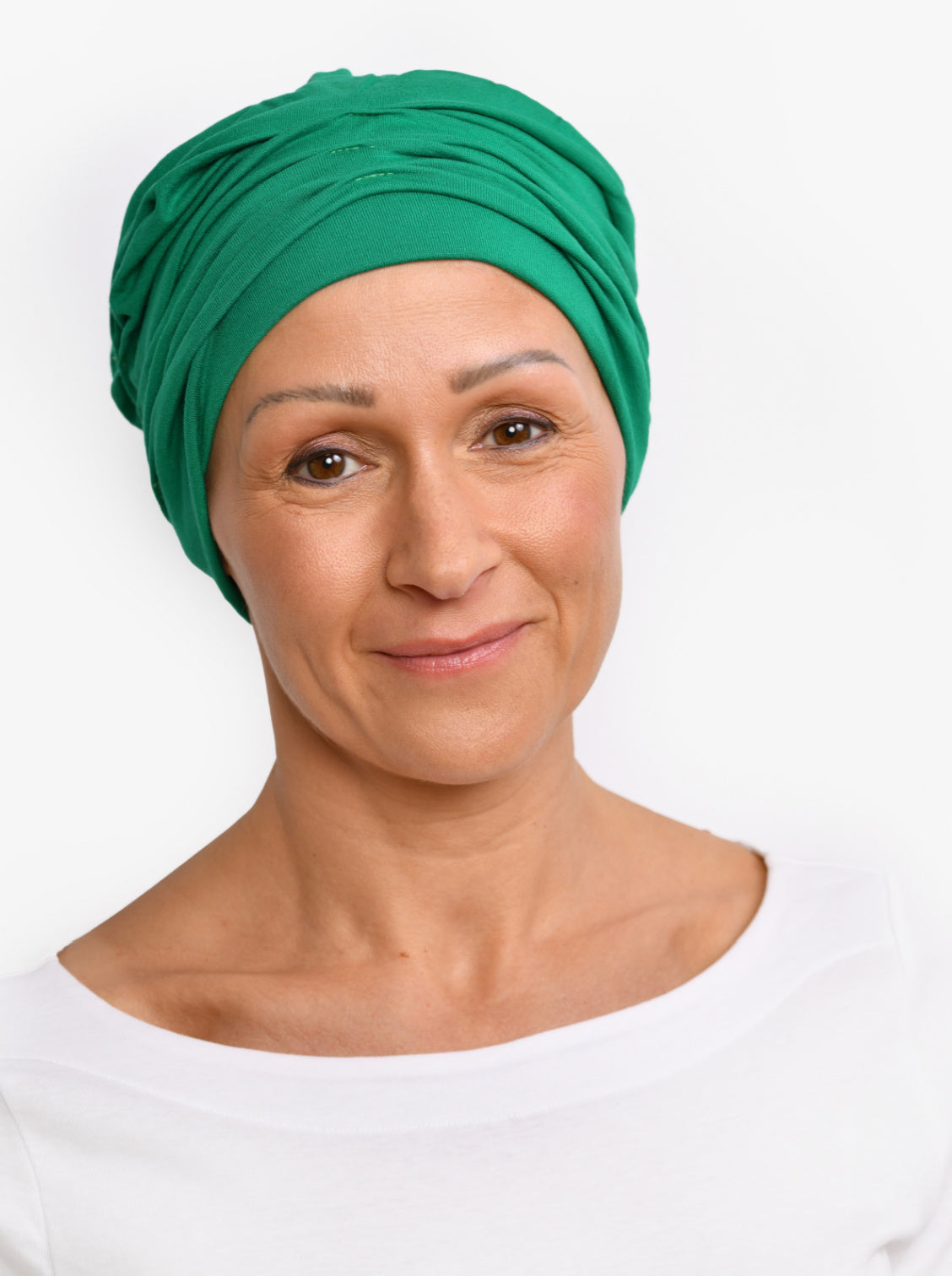 Chemo mutsje Marlene - Happy Green