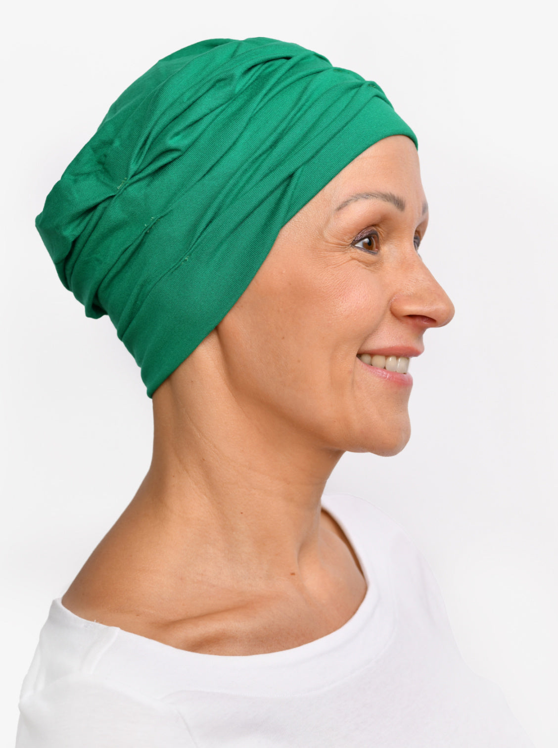 Chemo mutsje Marlene - Happy Green