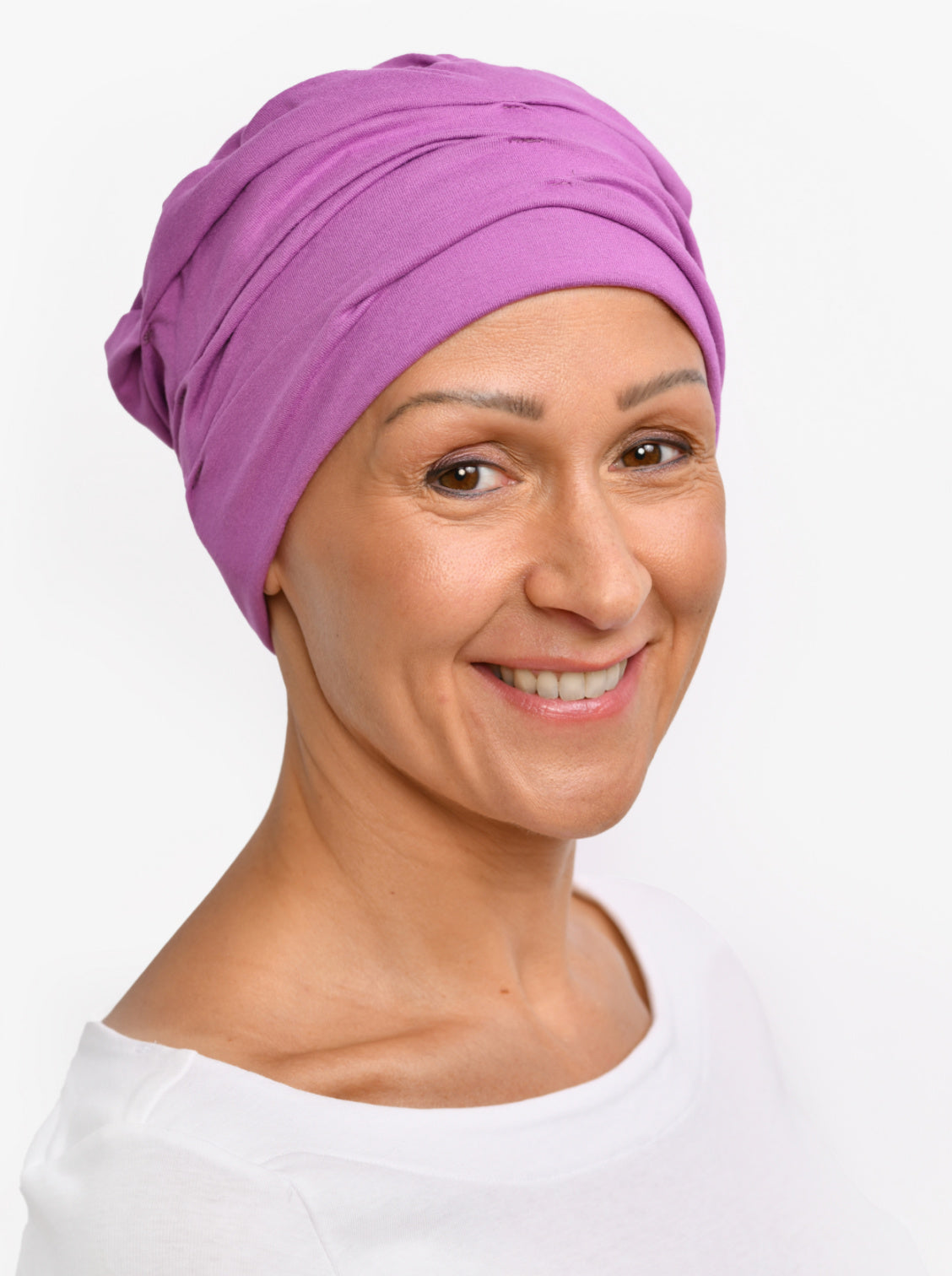 Chemo mutsje Marlene - Lavender