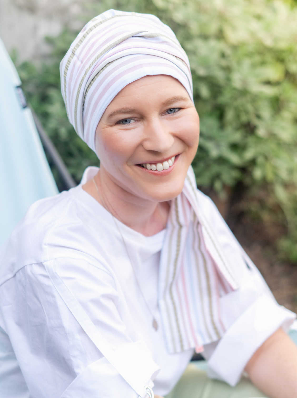 katoen chemo sjaal zomer