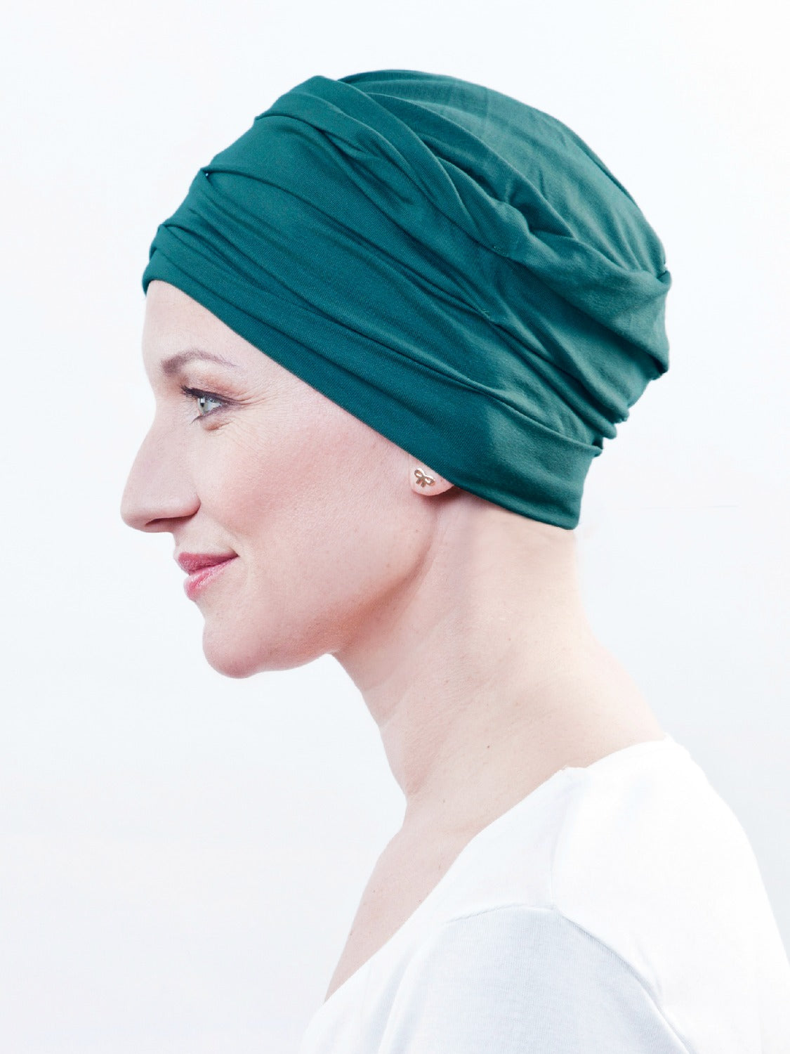 Chemo mutsje Marlene - Aqua