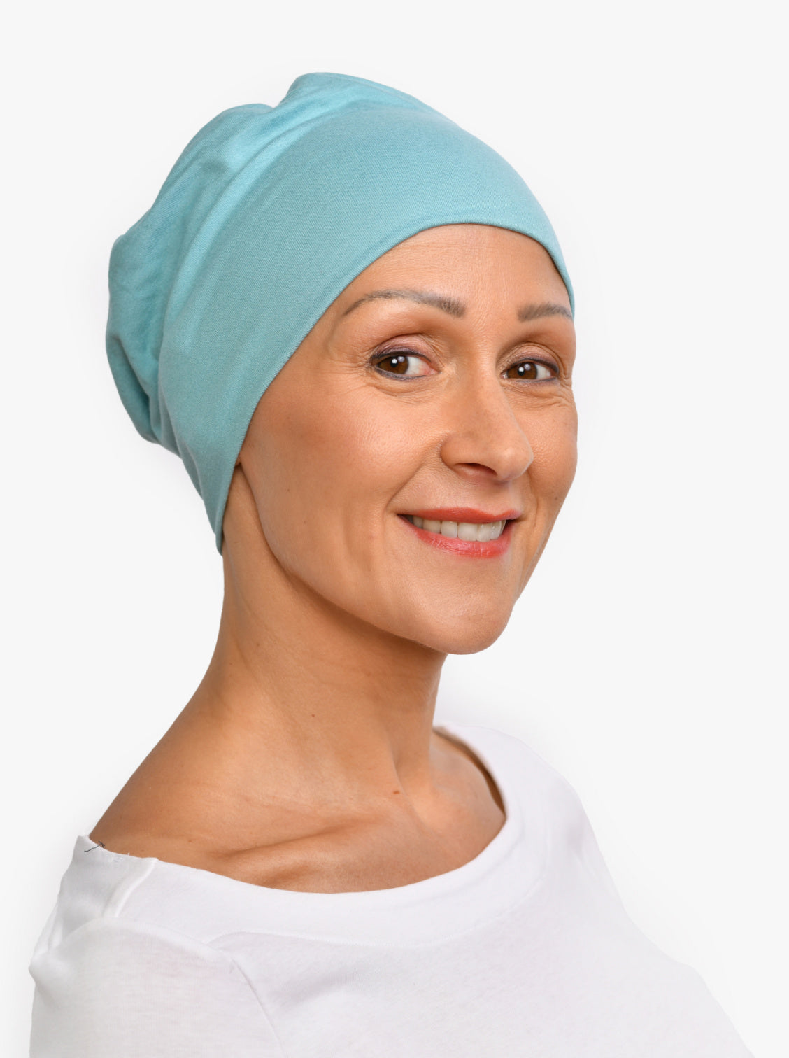 Chemo slaapmutsje Pippa - Baby blue