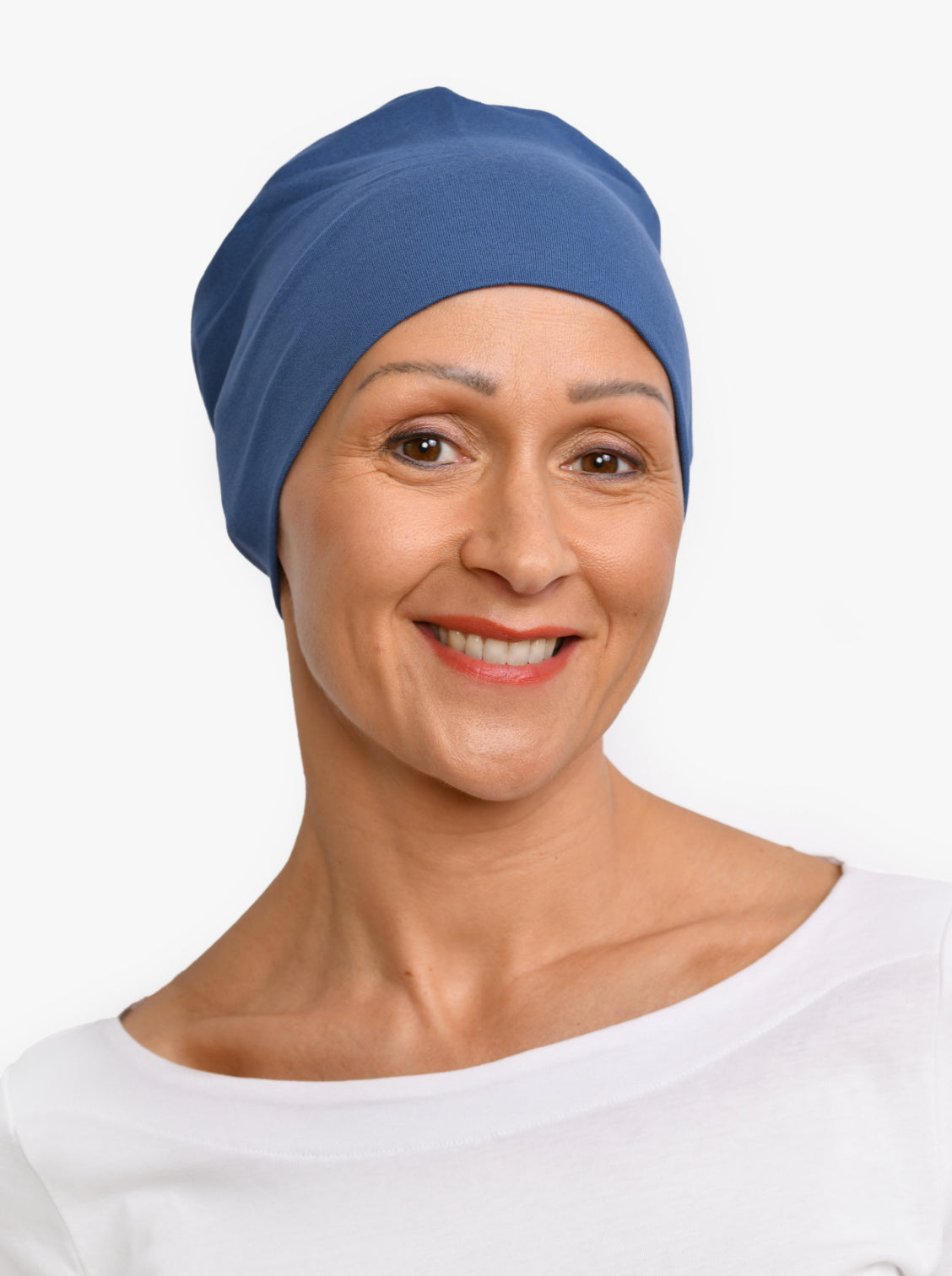 Chemo slaapmutsje Pippa - Night Blue