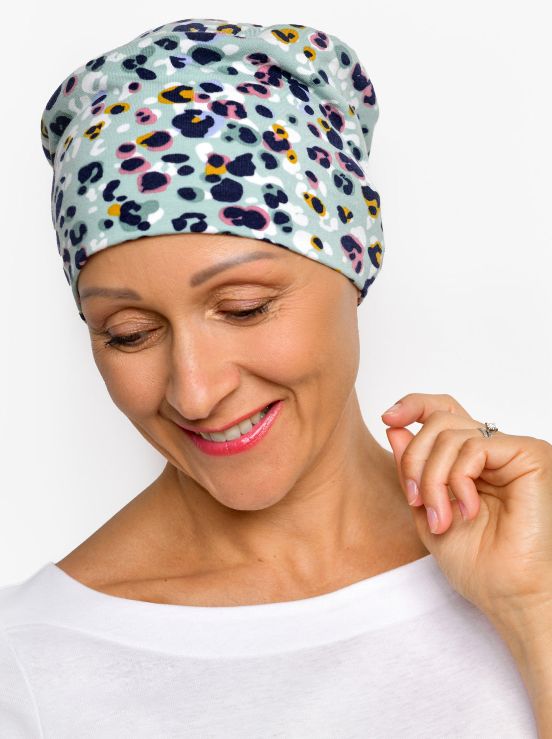 Chemo sleep cap Pippa - Petals