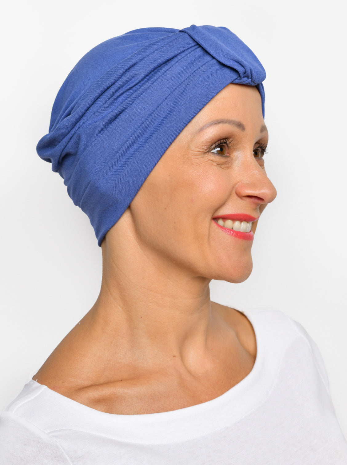 Turban mutsje Sophia – Night blue
