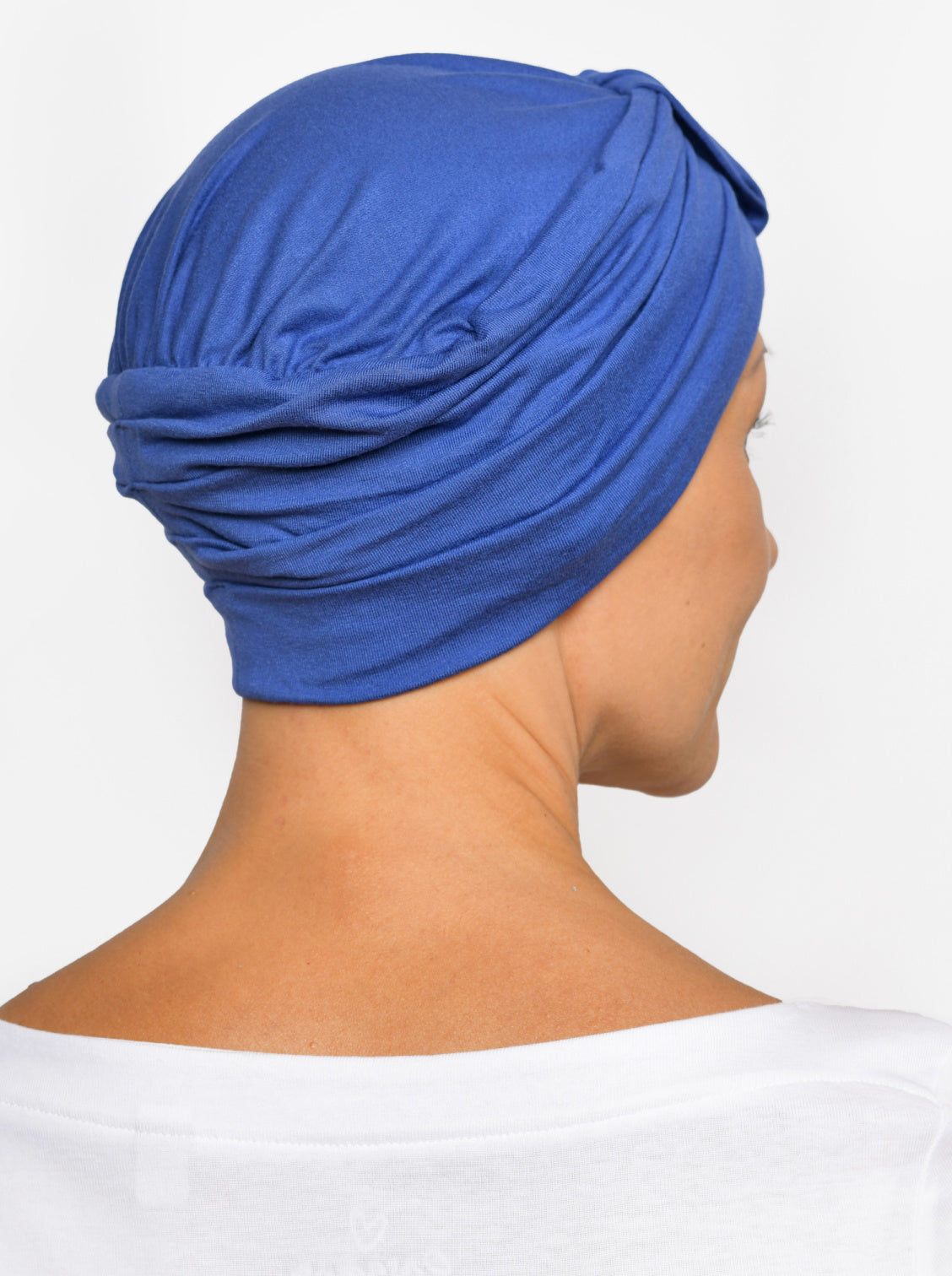 Turban mutsje Sophia – Night blue