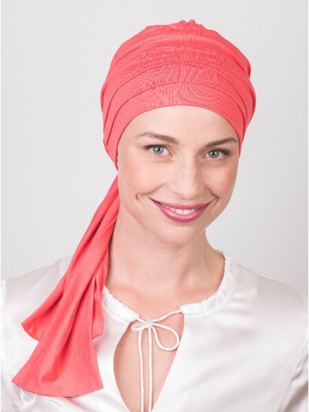 Chemo sjaal Liz - Flamingo