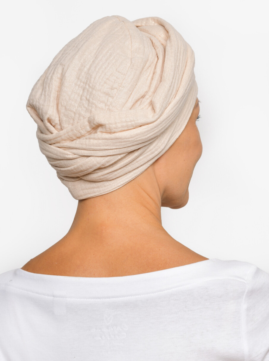 100% Cotton Chemo Scarf with endless Styling options - Rosette la Vedette