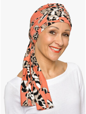 Chemo scarf Liz - Flamenco