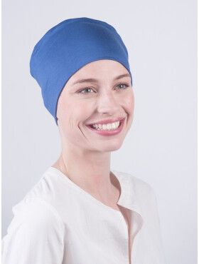 Chemo night hat - Night blue