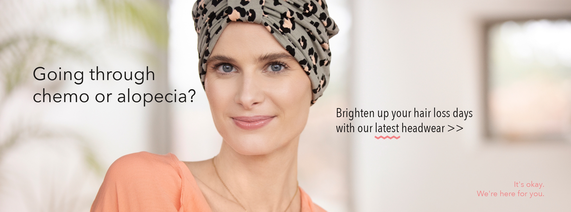 The most beautiful chemo headwear & scarfs for strong women & men 